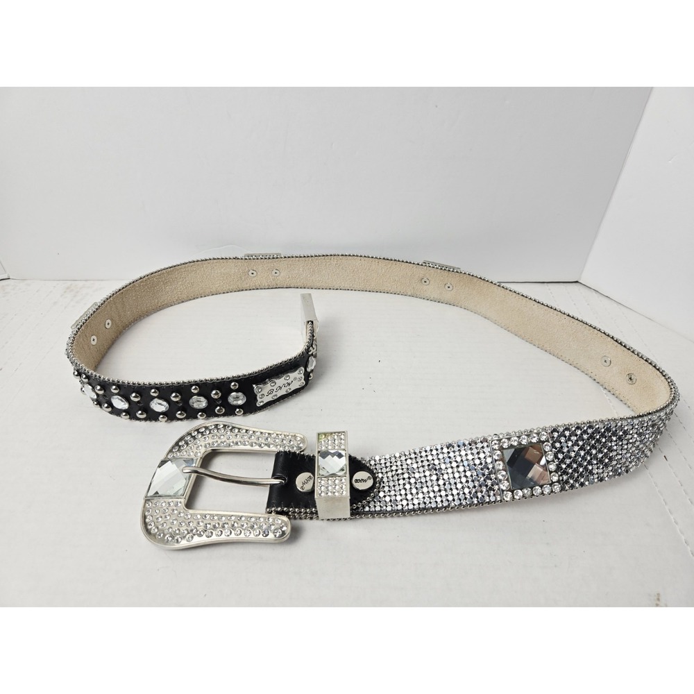 BHW Western Cowgirl rhinestone bling belt 952 Large‎